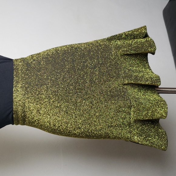 NWT Michael Kors Gold Metallic Trumpet Skirt Size XL - Picture 2 of 9